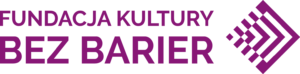 Logotyp Fundacji Kultury bez barier