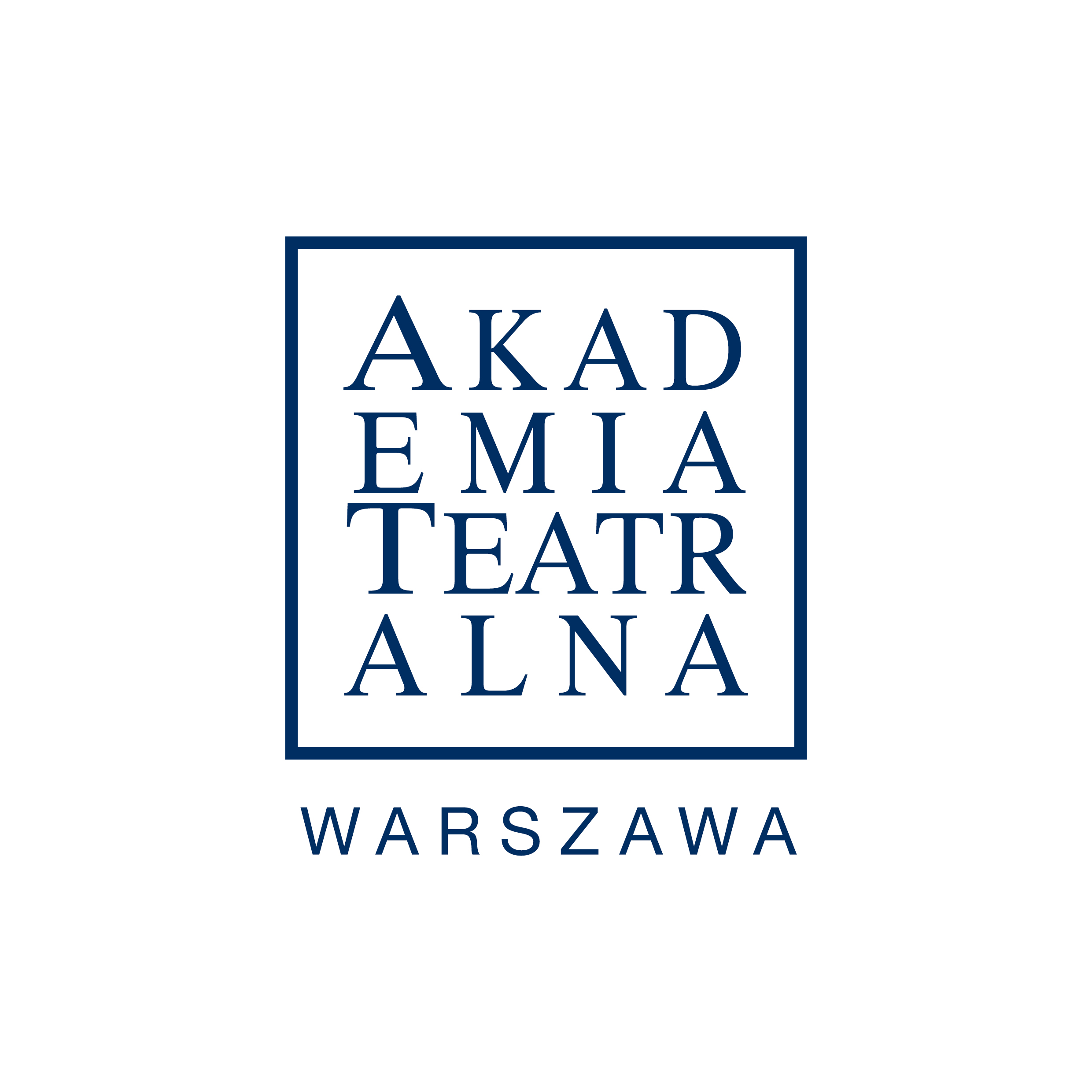 Logotyp Akademia Teatralna Warszawa